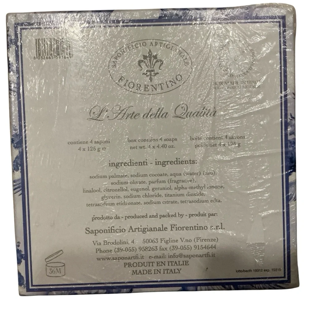 Saponificio Artigianale fiorentino Angeli di primavera cherub cherubim soaps